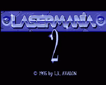 Lasermania 2 screen shot title